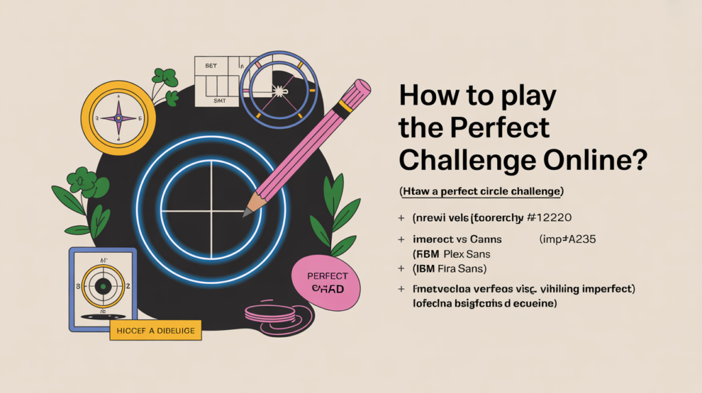 Can You Really Draw a Perfect Circle Challenge?