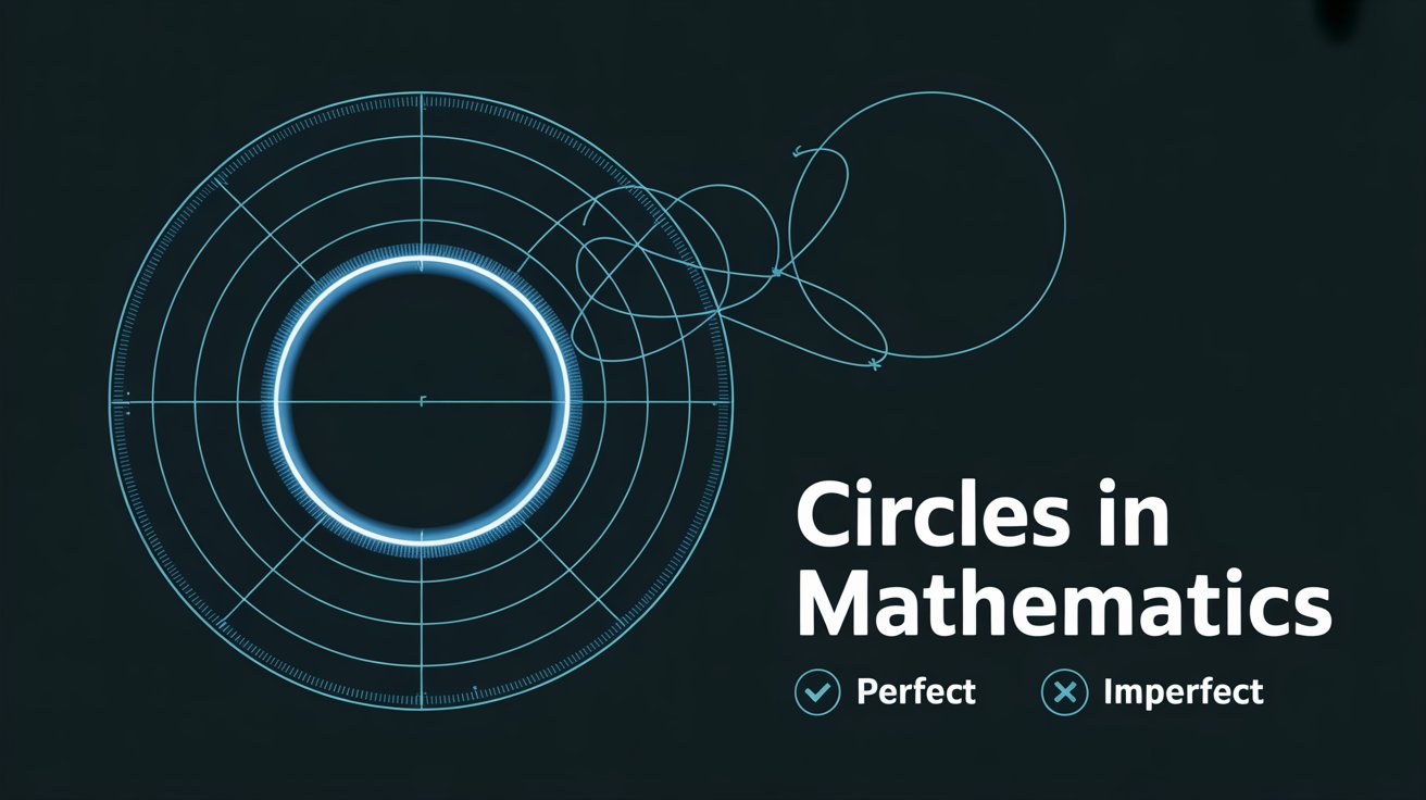 Why Circles in Mathematics Are So Addictive 1 a flat semi 3d illustration designed for p25fu8vbQai8JAuBoyhDMw EtNrtI3sTsibRkcqk322Lw