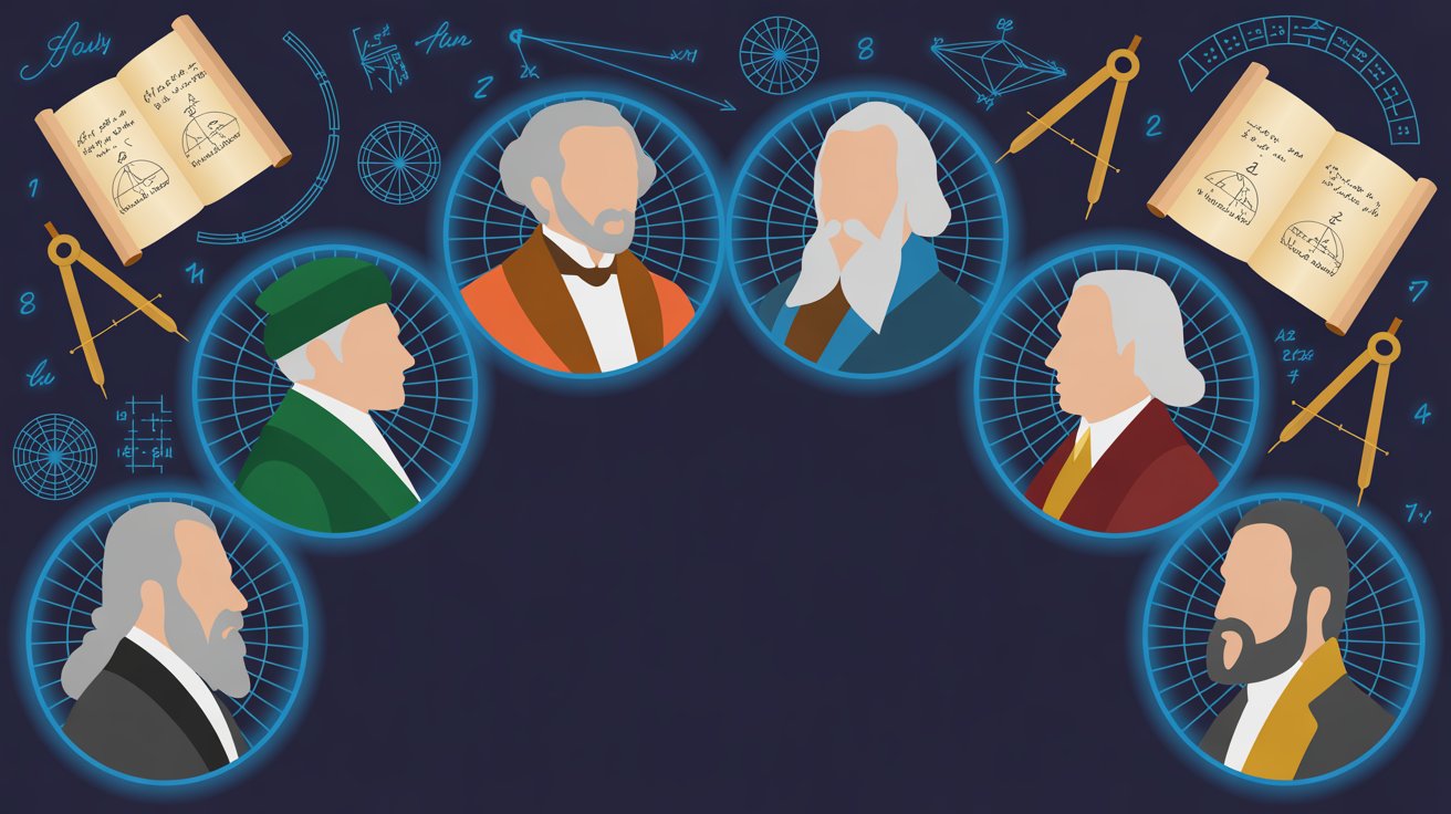 The Hidden Minds: Mathematicians Who Studied Circles