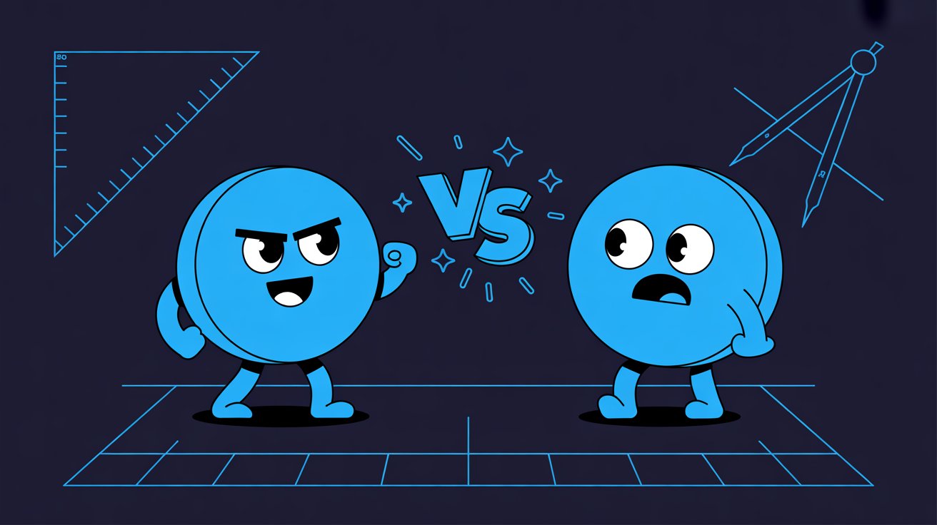 Circle vs Ellipse Showdown: Who Wins the Shape Game?