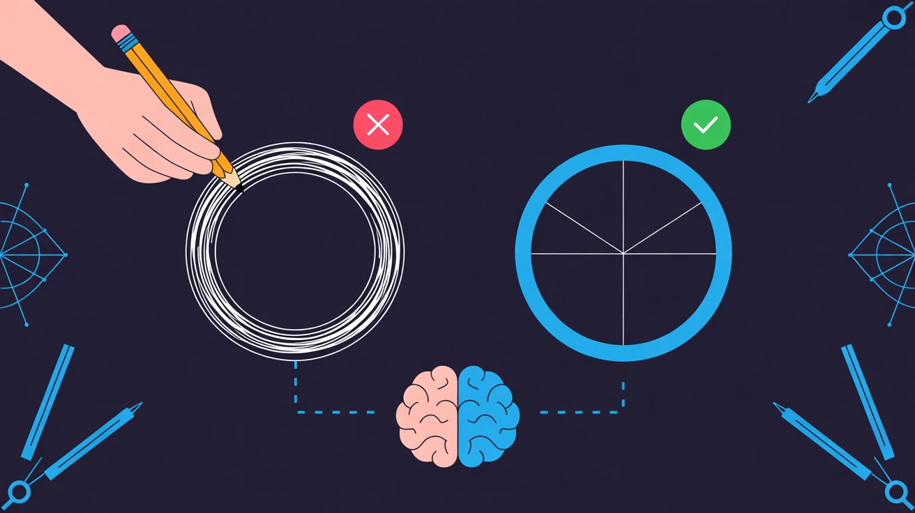 Why Humans Can’t Draw Perfect Circles The Brain Trick Explained