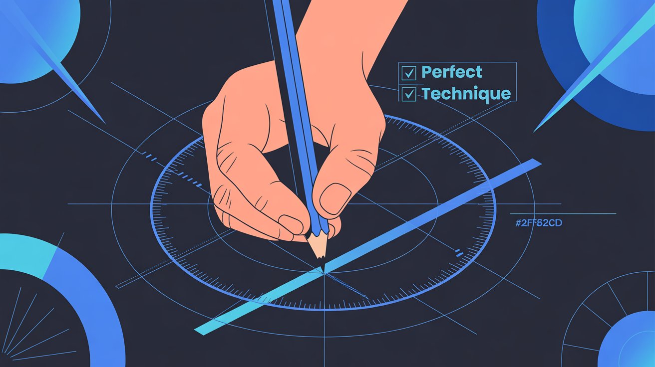 How to Draw a Straight Line Without a Ruler Challenge! 