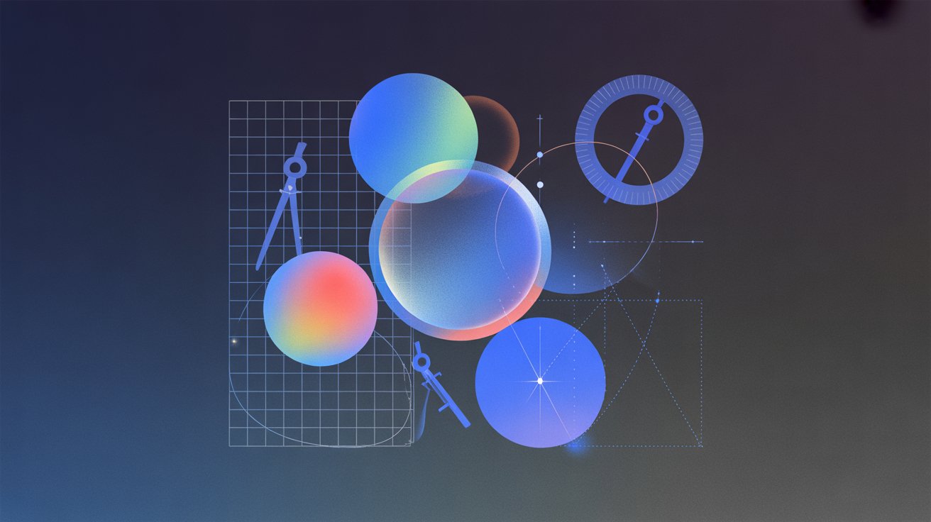 Why circles in abstract art Boost Your Geometry Skills