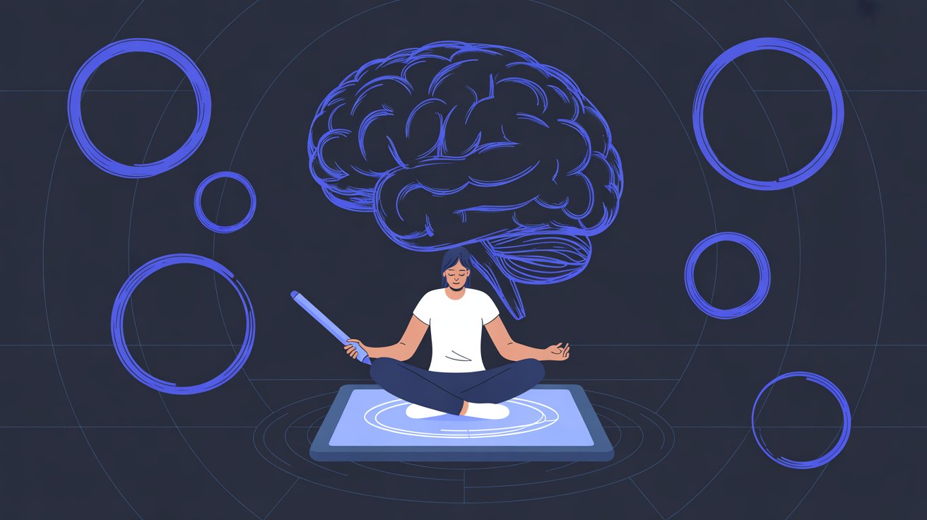 How Circle Drawing Meditation Calms Your Brain Fast