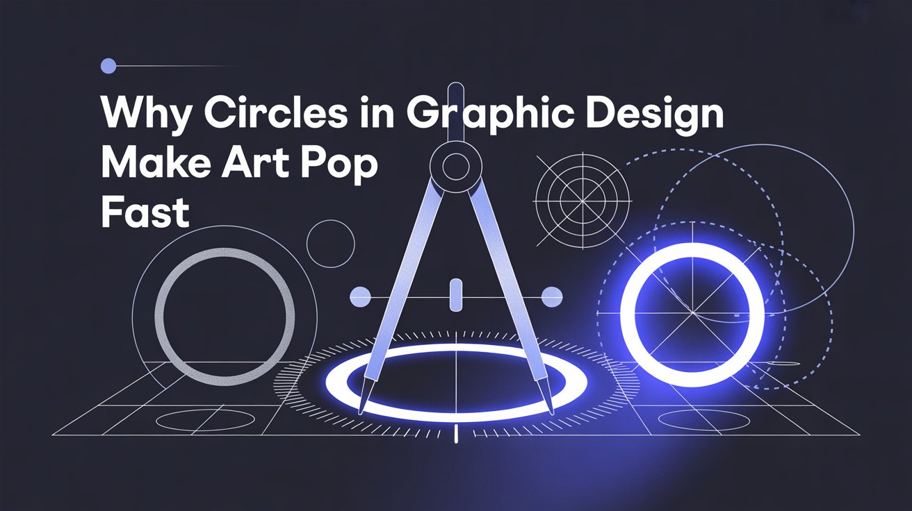 Why circles in graphic design Make Art Pop Fast