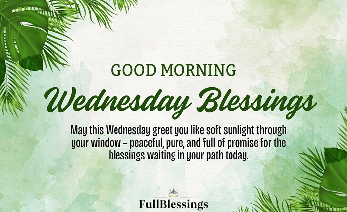 good morning wednesday blessings