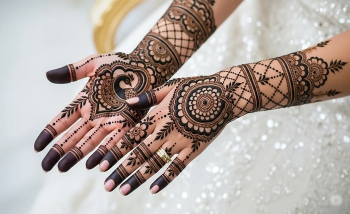 instagram instagram stylish royal front hand mehndi design
