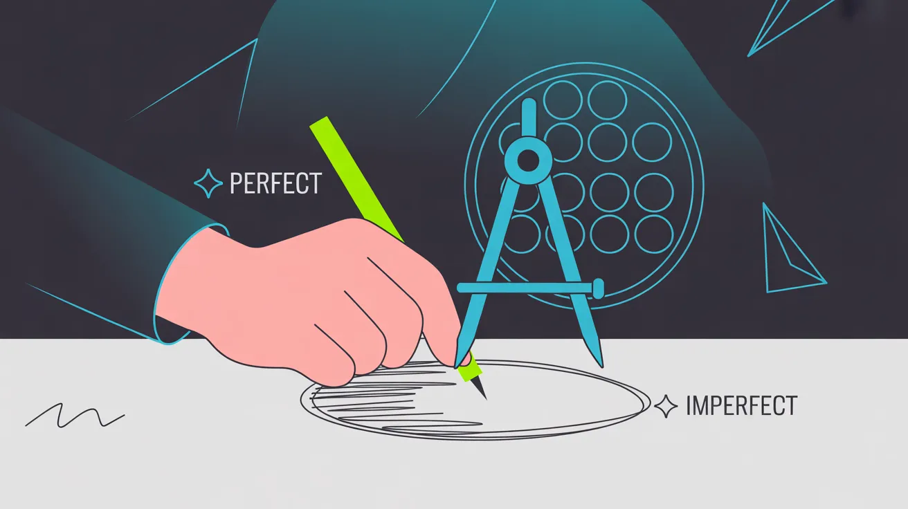 Left Handed Circle Drawing
