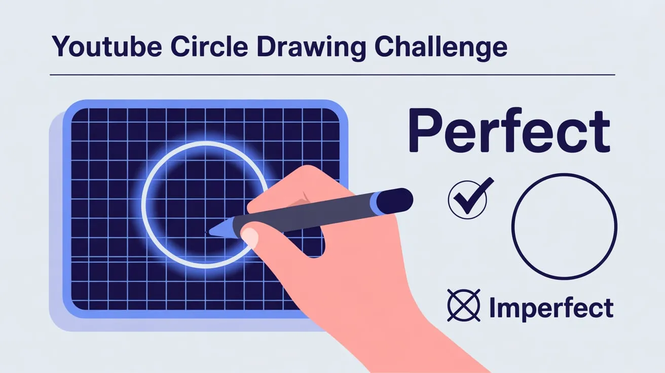 YouTube Circle Drawing Challenge