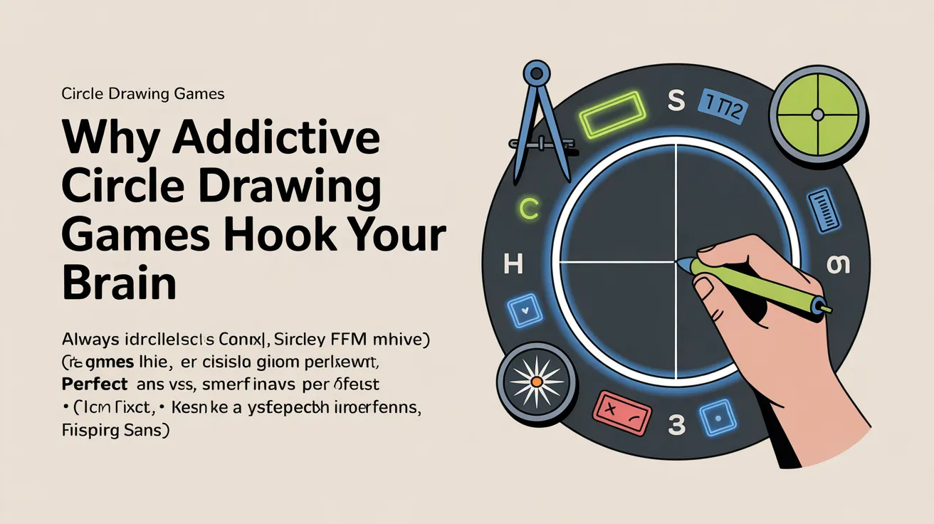 addictive circle drawing games