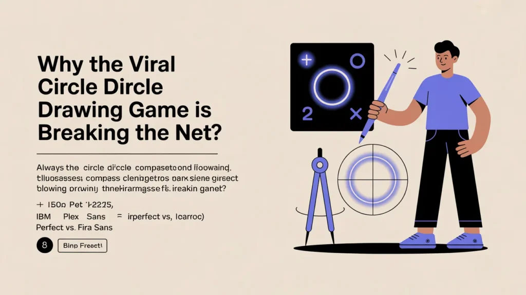 viral circle drawing game