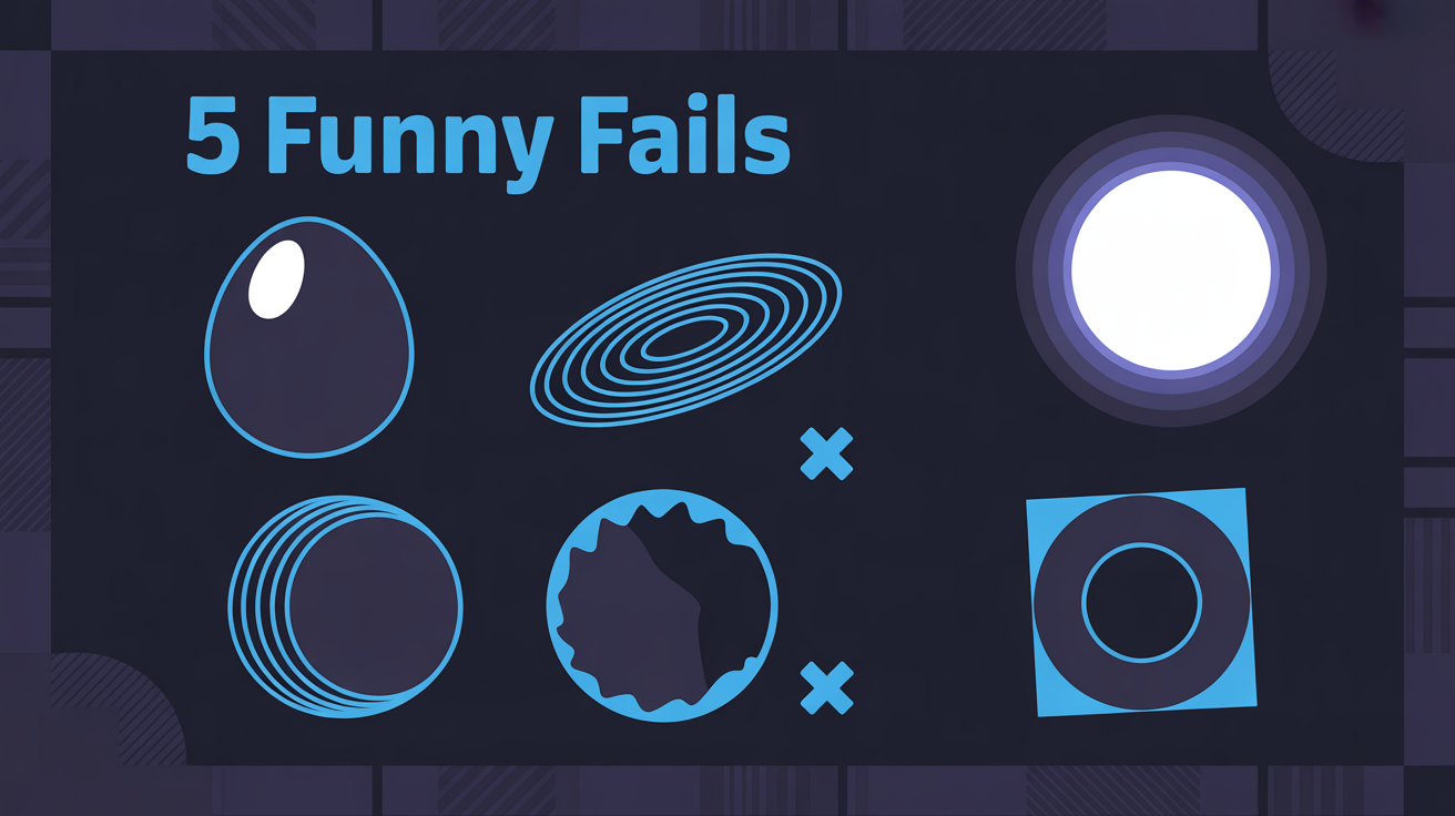 5 Funny Fails in the One Minute Circle Challenge