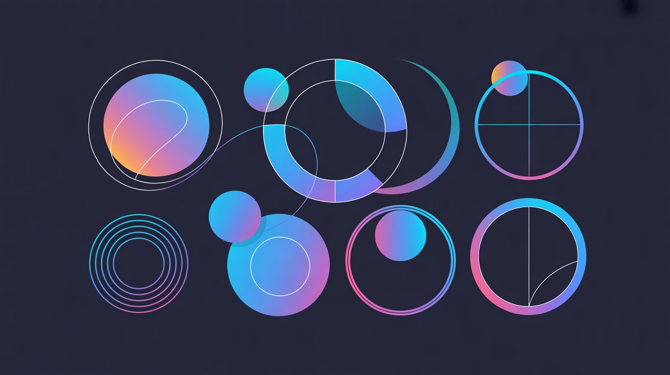 Why circles in abstract art Boost Your Geometry Skills