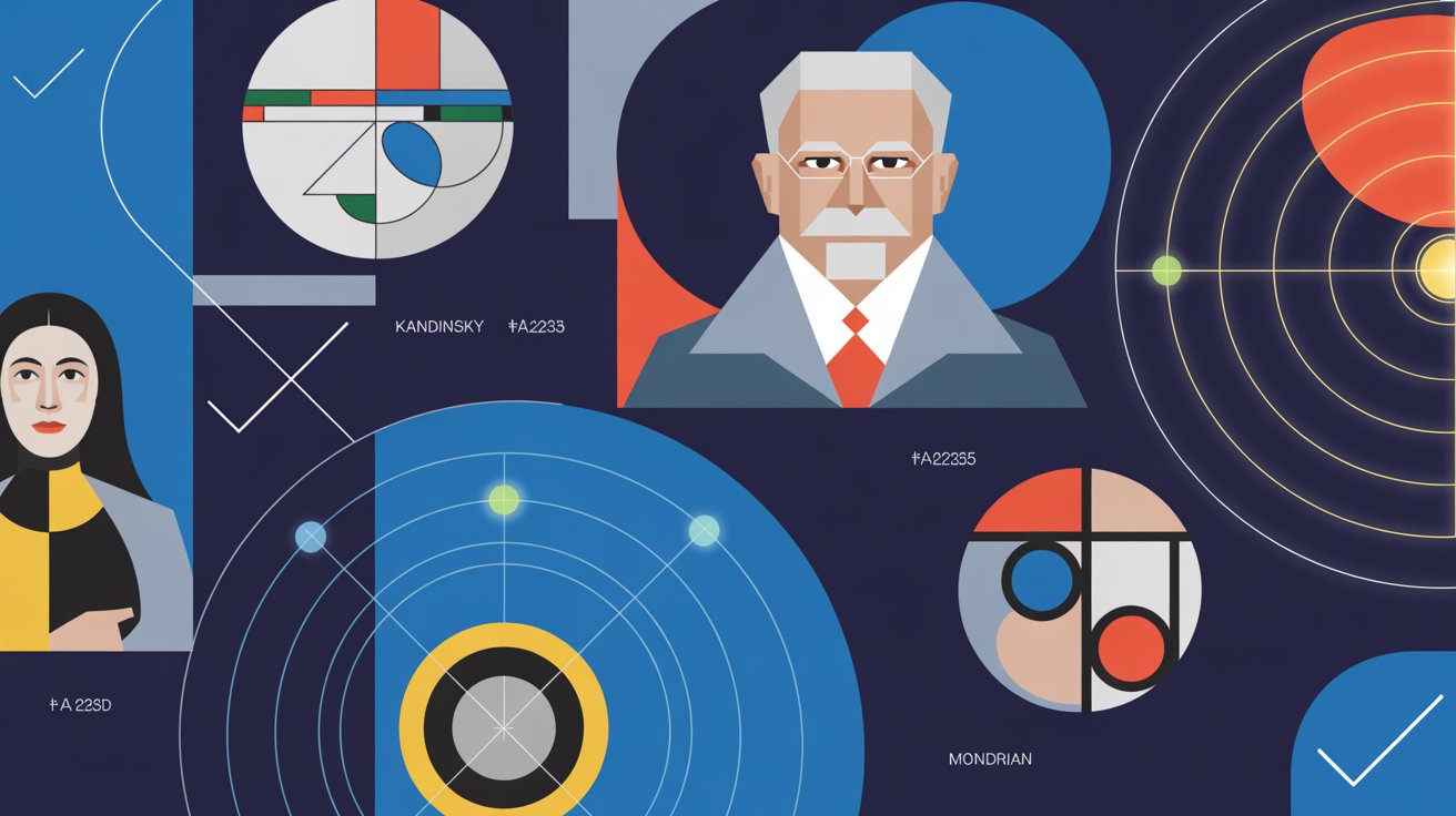Artists Who Mastered Circles and Bent Geometry Rules