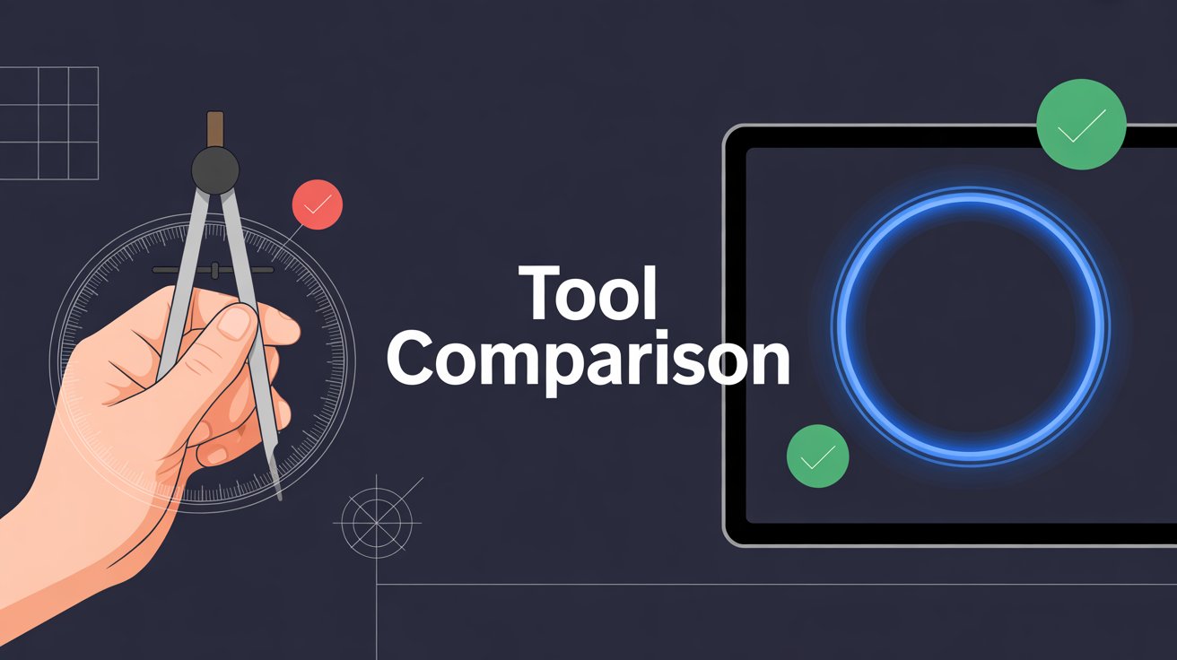 Why Draw a Perfect Circle Tool vs Others Shocks Users 7 Why Draw a Perfect Circle Tool vs Others Shocks Users